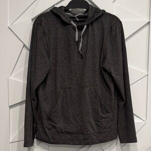lululemon athletica Men's Dark Charcoal Hooded Pullover